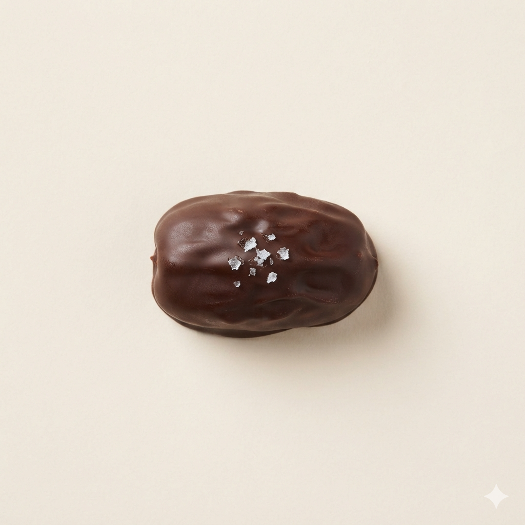 Butter Me Up — chocolate-covered Medjool date