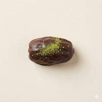 The Green Flag — chocolate-covered Medjool date